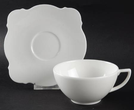 Baroque Breakfast Cup & Saucer Set