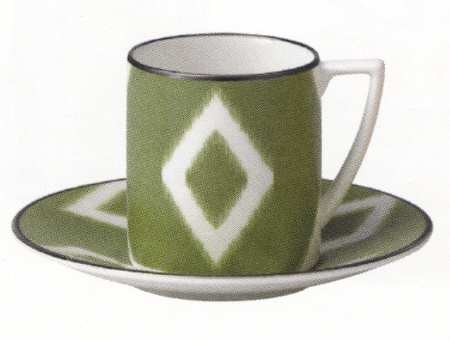 Kilim Espresso Cup and Saucer Set