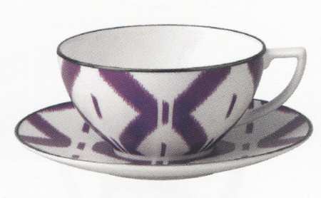 Kilim Flat Cup & Saucer Set