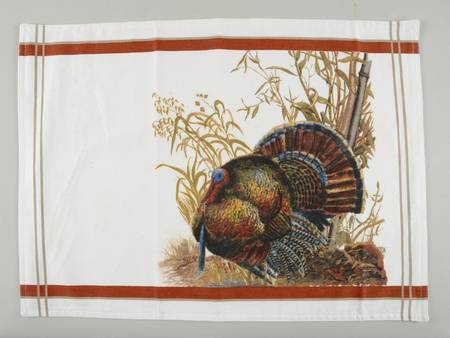 Woodland Turkey Cloth Placemat