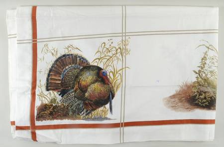 Woodland Turkey 70" X 108" Rectangular Tablecloth