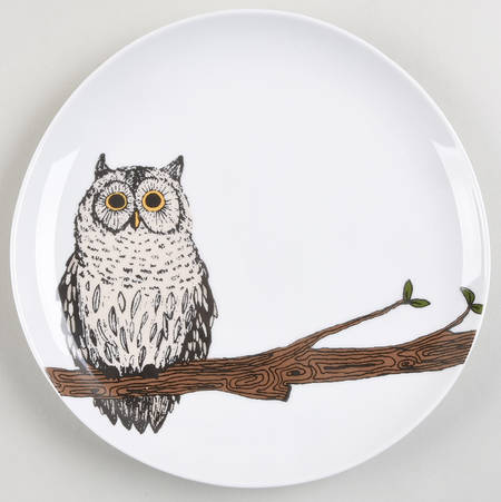 Owl Organic Dessert/Pie Plate