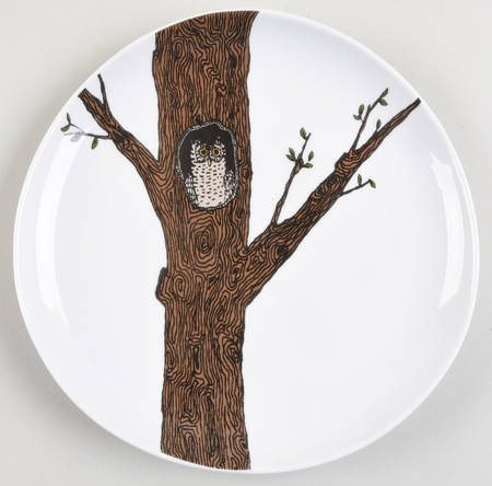 Owl Organic Dessert/Pie Plate