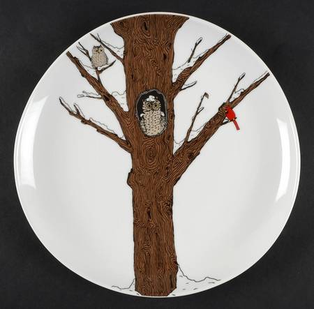 Owl Organic Dessert/Pie Plate