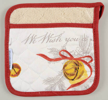 Christmas Carols Cloth Potholder