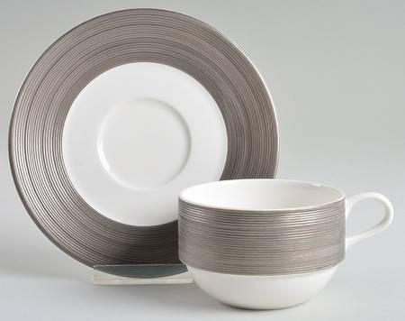 Devotion Flat Cup & Saucer Set