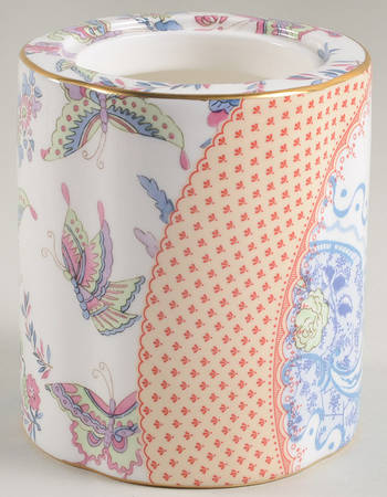 Butterfly Bloom Tea Caddy No Lid