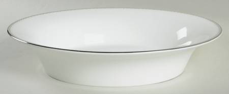 Dentelle 10" Oval Vegetable Bowl