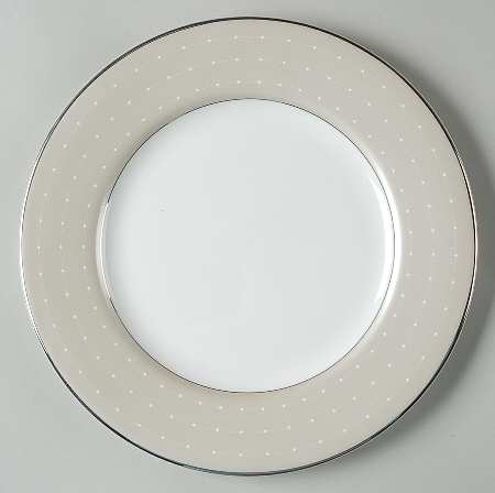 Etoile Platinum Accent Luncheon Plate