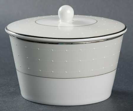Etoile Platinum Sugar Bowl & Lid