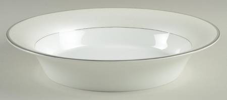 Pointe d'Esprit 10" Oval Vegetable Bowl