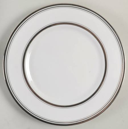 Platine Accent Luncheon Plate