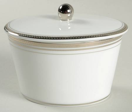Platine Sugar Bowl & Lid