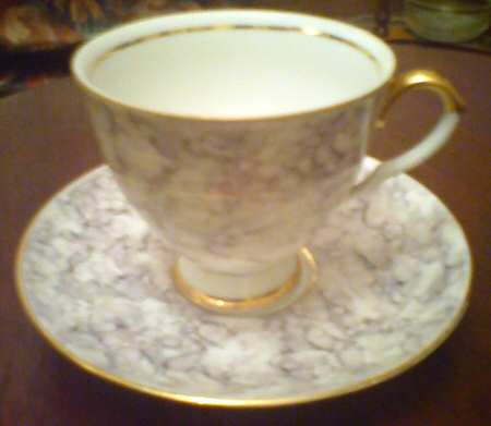 WAV82 Footed Cup & Saucer Set