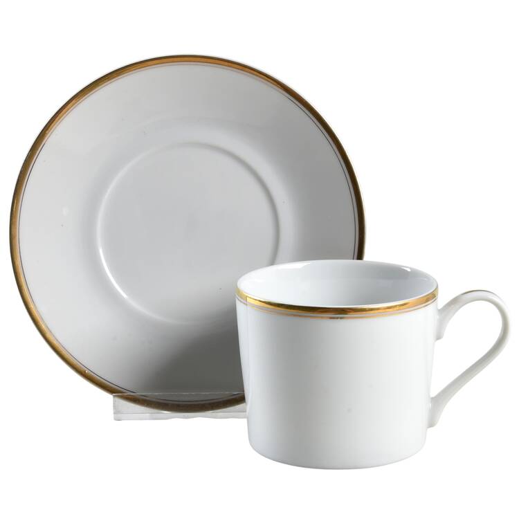 WSO112 Flat Cup & Saucer Set