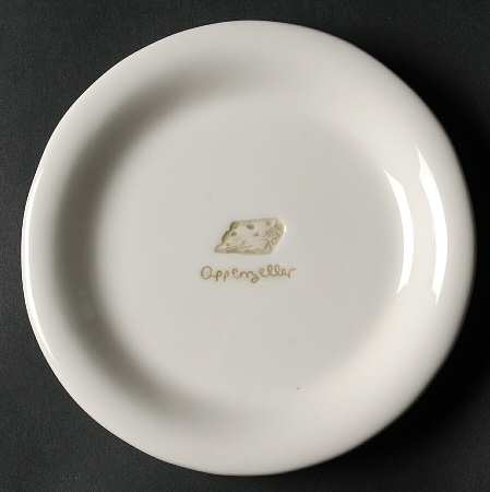 Wine and Cheese Series Canape Plate
