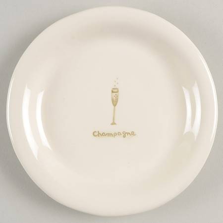 Wine and Cheese Series Canape Plate