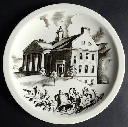 Bennett College Dinner Plate