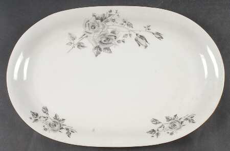 044071 13" Oval Serving Platter