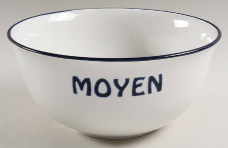 Bistro Francais 9" Mixing Bowl
