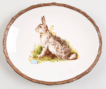 Easter Meadow Salad Plate