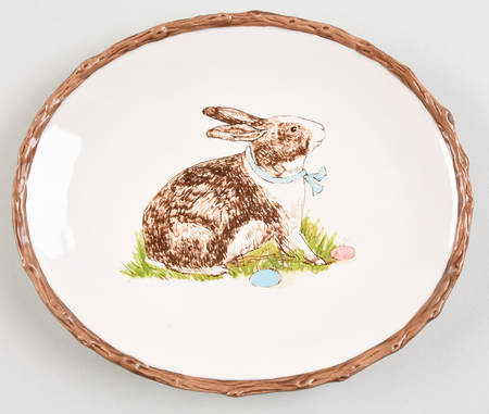 Easter Meadow Salad Plate
