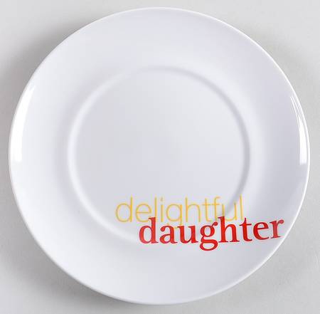 Uno Chili Accent Salad Plate
