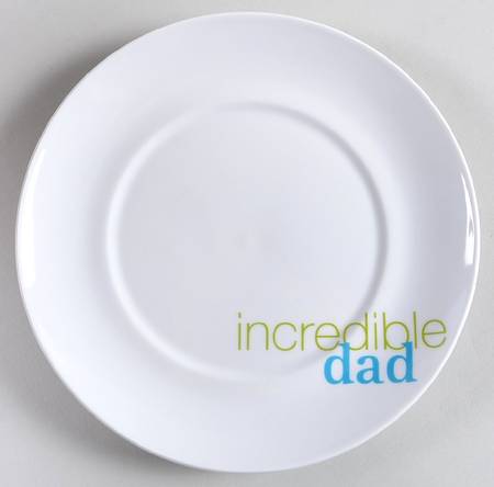 Uno Azur Accent Salad Plate
