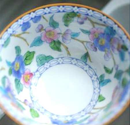 Freya Blue-Pink Footed Cup