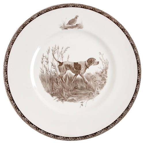 American Sporting Dog Plates, The (Bone) Dinner Plate