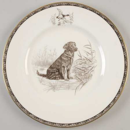 American Sporting Dog Plates, The (Bone) Dinner Plate