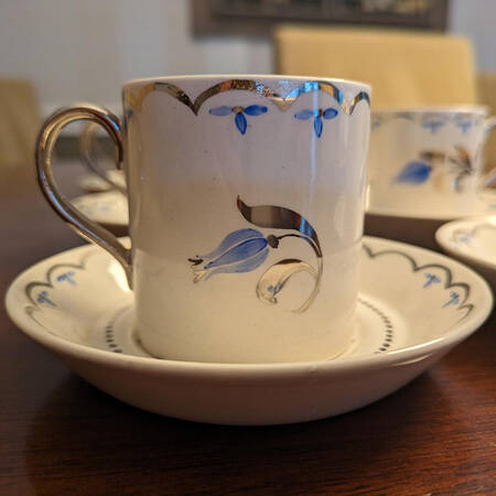 CMH5595 Flat Demitasse Cup & Saucer Set