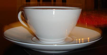 WLD35 Flat Cup & Saucer Set