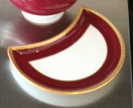 W4354 Crescent Salad Plate