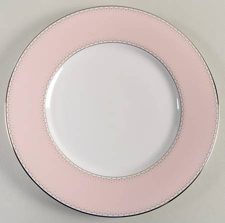 Dentelle Blush Accent Luncheon Plate