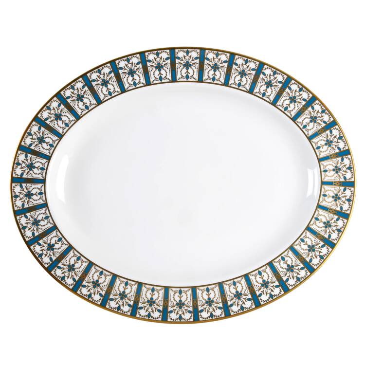 Basilica 13" Oval Serving Platter