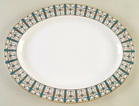 Basilica 15" Oval Serving Platter