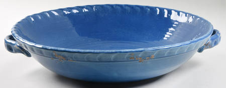 Rustic Italian Collection 15" Shallow Round Bowl