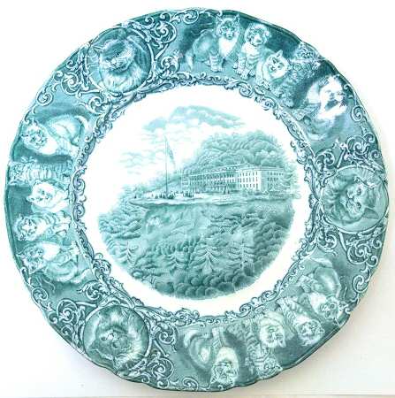 Catskill Mountain House Blue by Wood &amp; Sons