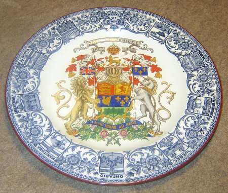 Domionin of Canada Blue by Wedgwood