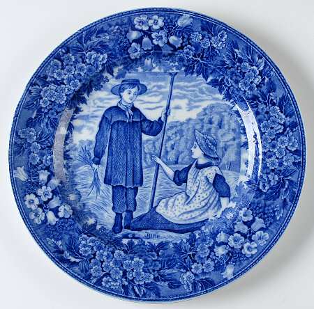 Months of the Year Dinner Plate