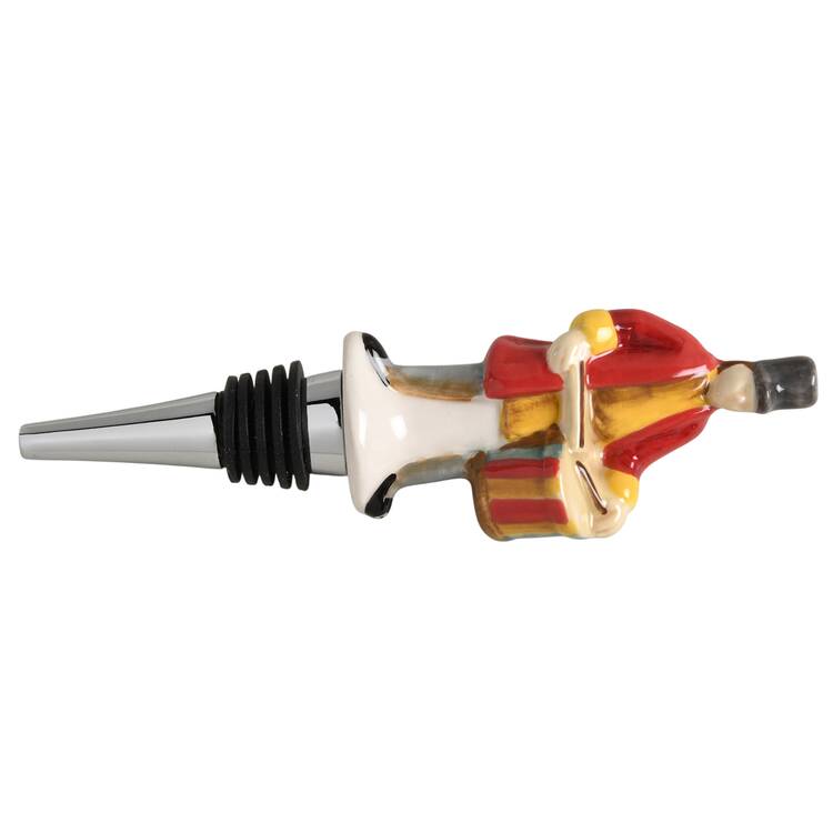 12 Days of Christmas (Gold Numbers, Coupe Shape) Wine Bottle Stopper