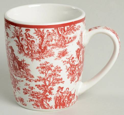 Country Life Red Mug