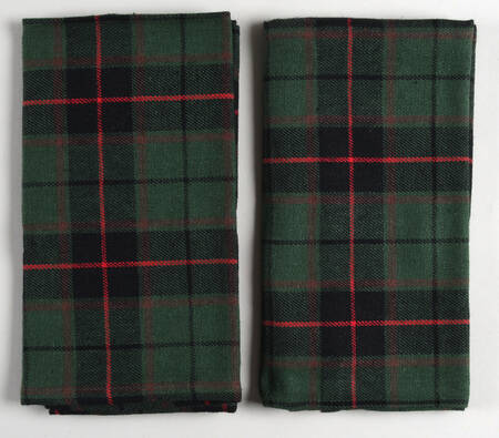 Tartan Plaid Cloth Kitchen Towels - Set of 2