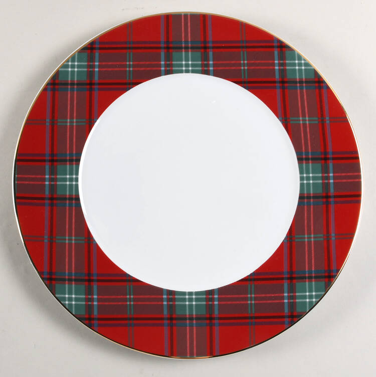 Tartan Plaid Service Plate (Charger)