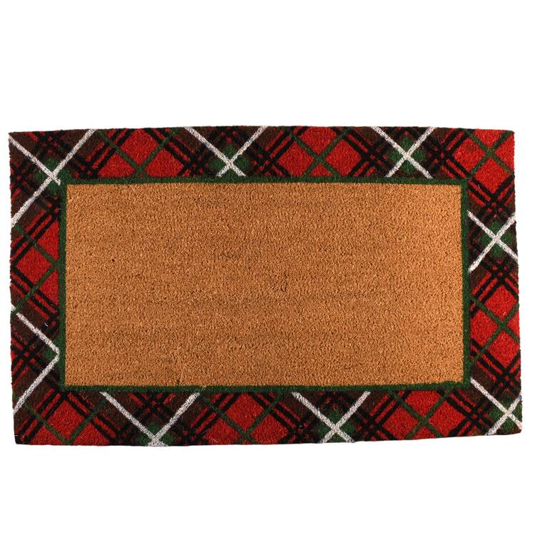 Tartan Plaid Doormat