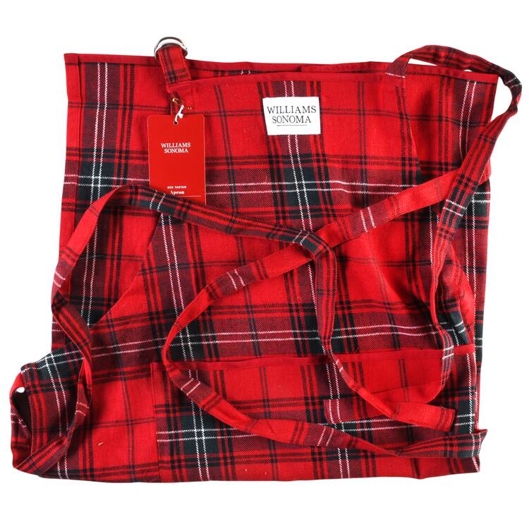 Tartan Plaid Cloth Kitchen Apron