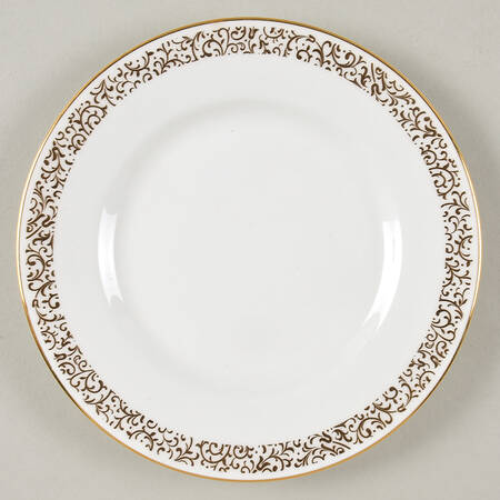 Filigree Gold Bread & Butter Plate