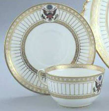 WW587 Flat Cup & Saucer Set