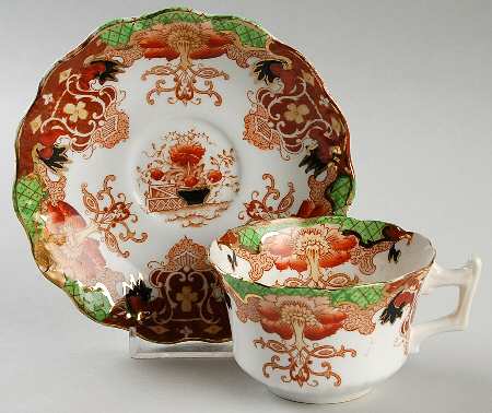 3868 Footed Cup & Saucer Set